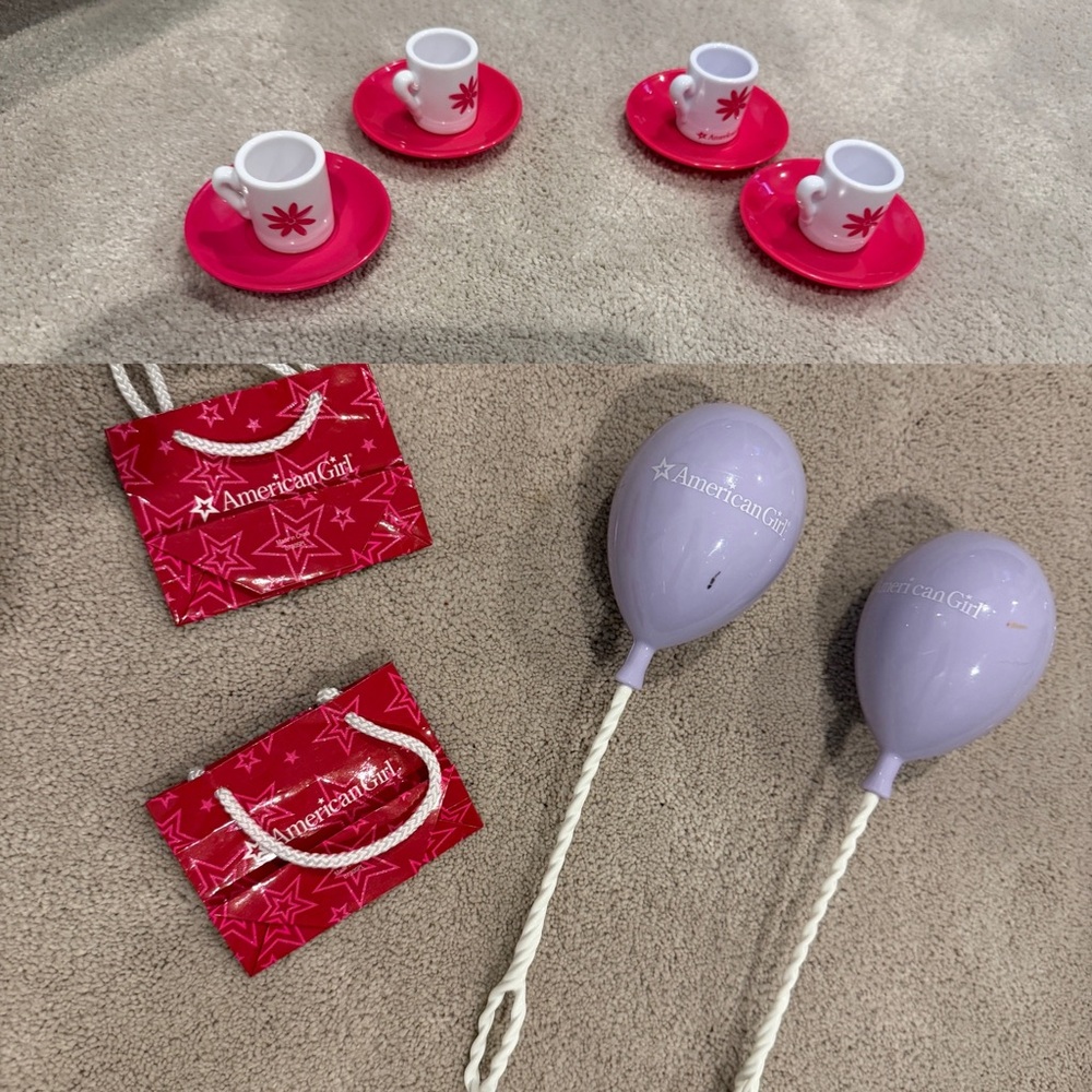 American Girl cafe party set